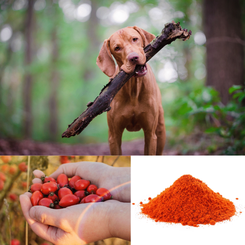 Hagebuttenpulver für Hunde – Wirkung, Anwendung & Verträglichkeit