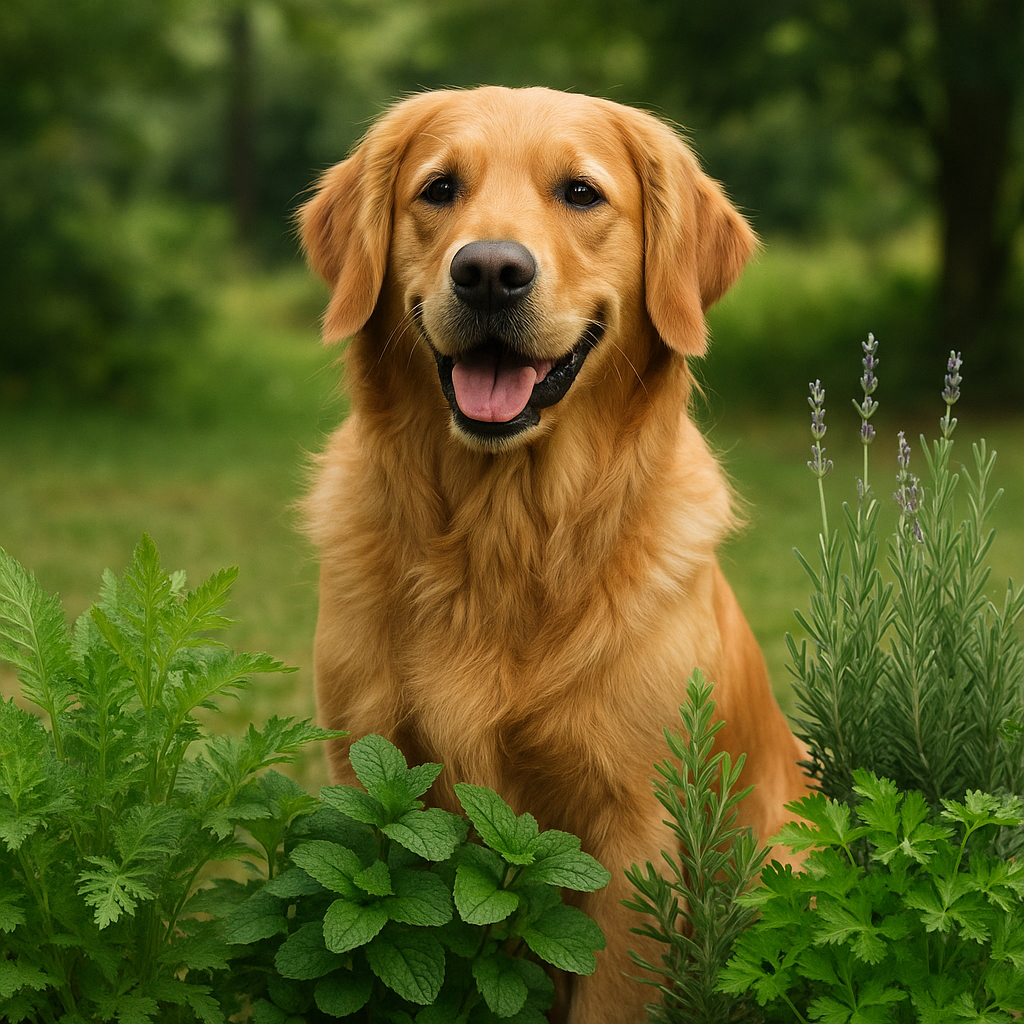 Kräuter Hausmittel für Hunde